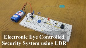 使用LDR特征图像的电子眼控制安全系统
