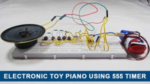 电子玩具钢琴使用555定时器