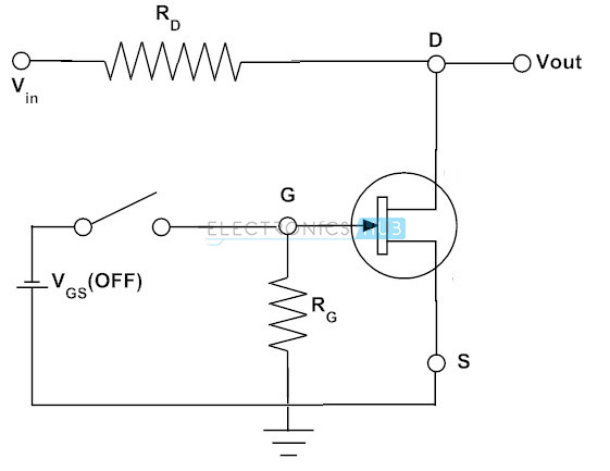 作为并联开关电路的场效应晶体管