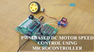 基于PWM的直流电动机速度控制使用微控制器特色图像