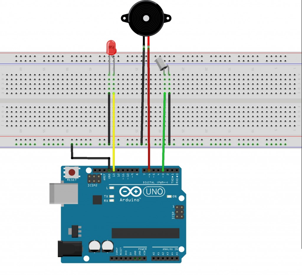 Arduino倾斜传感器实验