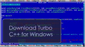 Turbo C为Windows特色图像