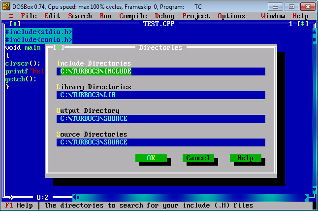 Windows Image 4的Turbo C