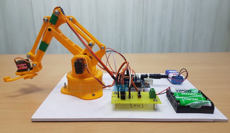 DIY Arduino＆Bluetooth受控机器人手臂图象7