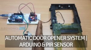 自动开门器使用Arduino和PIR传感器特色图像