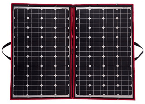 Dokio 80瓦12伏单晶可折叠太阳能电池板