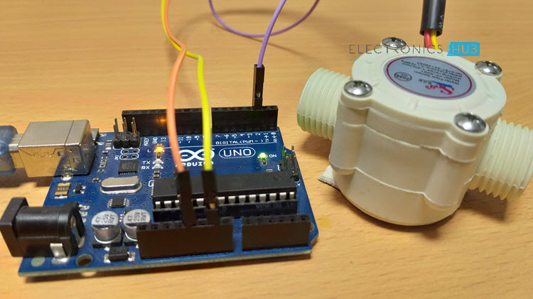 Arduino水流量传感器教程