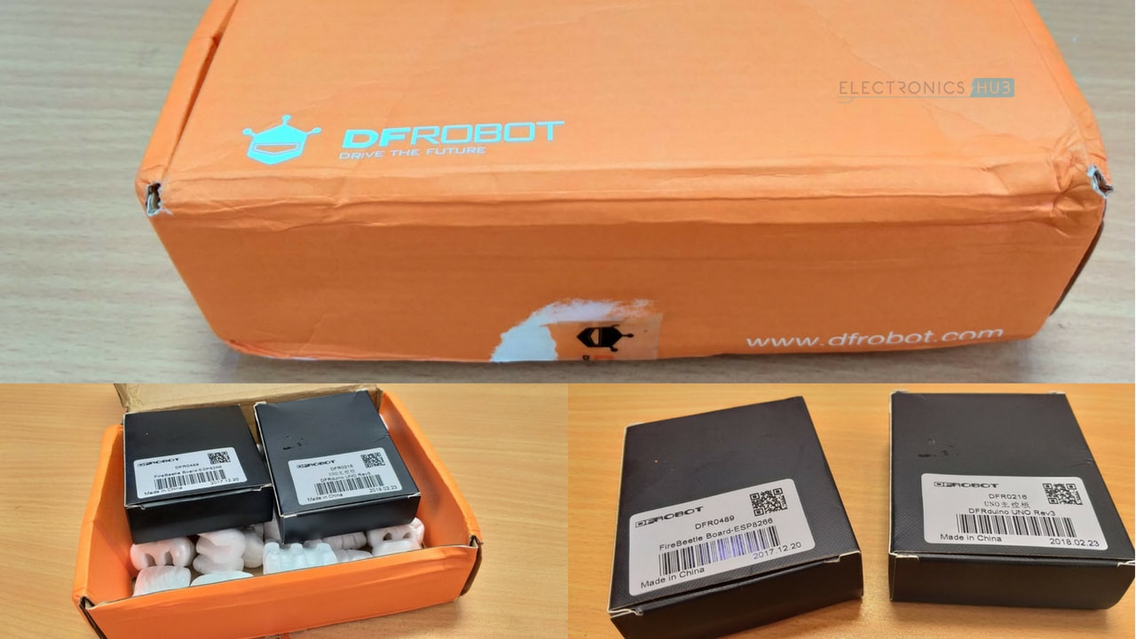 DFRobot FireBeetle ESP8266审查开箱
