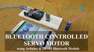 蓝牙控制伺服电机使用Arduino特色图像