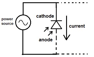 光电二极管电路连接