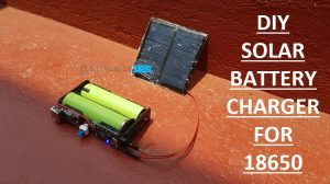 18650特色的DIY太阳能电池充电器