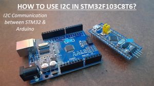 如何在STM32F103C8T6特色图像中使用I2C