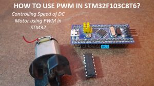 如何在STM32F103C8T6特征图像中使用PWM