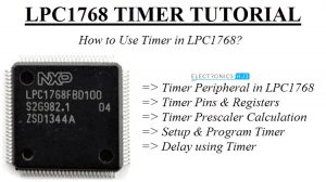 LPC1768特色图像中的计时器