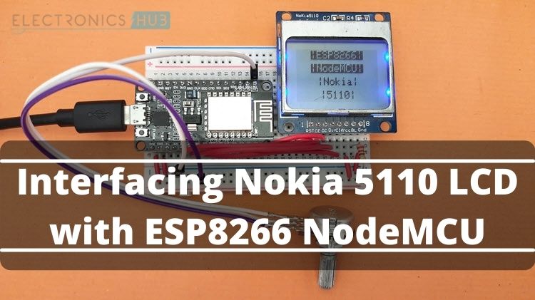 诺基亚5110 LCD与ESP8266 Nodemcu接口