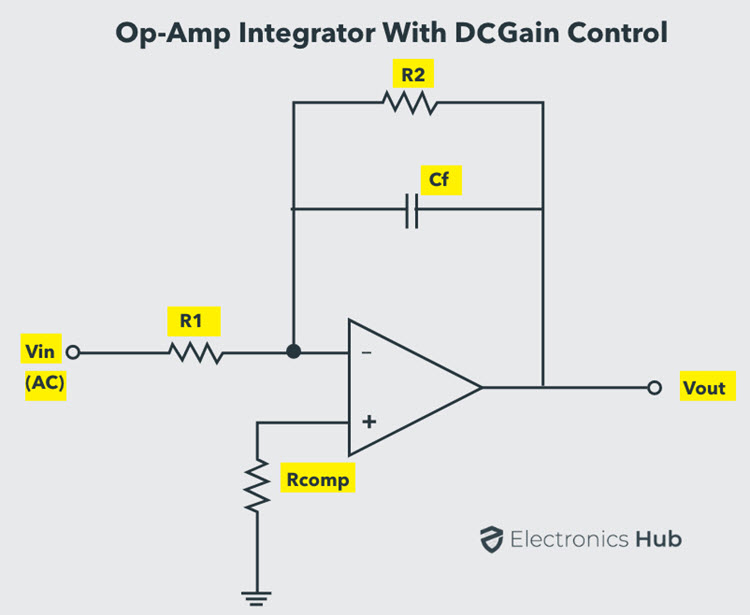 OP-AMP-Integrator-带直流增益控制
