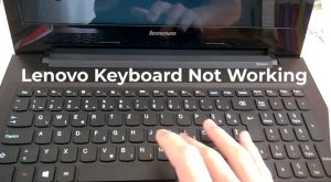 联想键盘不起作用
