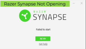 Razer Synapse不打开