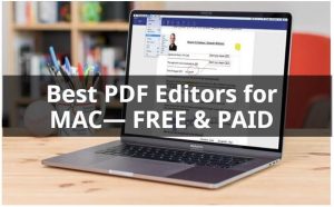 Mac的最佳PDF编辑器
