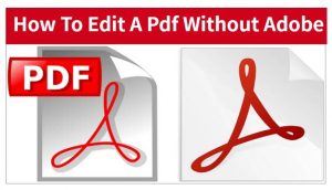 如何在没有Adobe的情况下编辑PDF
