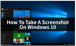 如何在Windows 10上屏幕截图