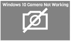 Windows 10相机不工作