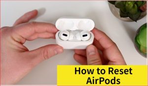 如何重置airpods