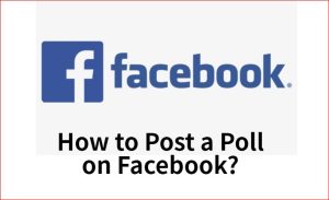 如何在Facebook上发布民意调查？