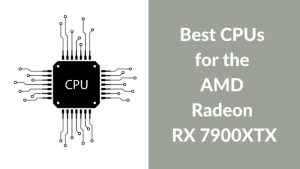 最佳的cpu AMD Radeon RX 7900 xtx