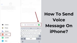 如何在iPhone发送语音消息(1)